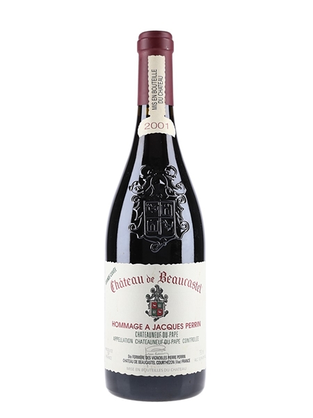 2001 Chateau De Beaucastel Chateauneuf Du Pape - Hommage a Jacques Perrin 75cl / 13.5%