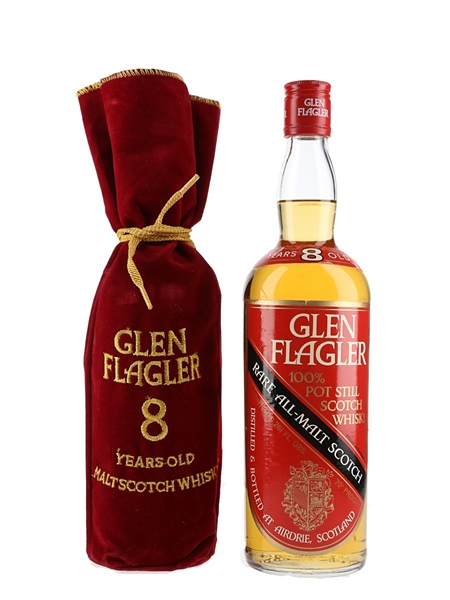 Glen Flagler 8 Year Old Bottled 1970s 75.7cl / 40%