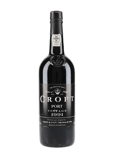 1991 Croft Vintage Port  75cl / 20.5%