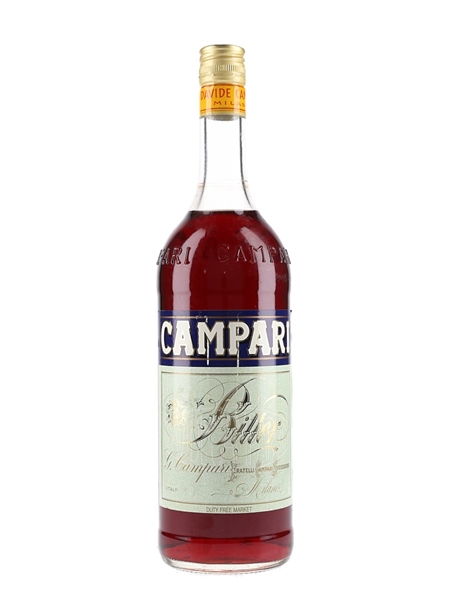 Campari Bitter Bottled 1980s - Duty Free 100cl / 28.5%