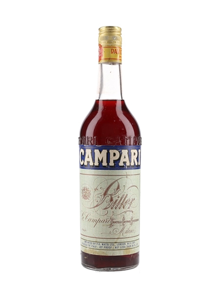 Campari Bitter Bottled 1970s - Matta 73.8cl / 24%