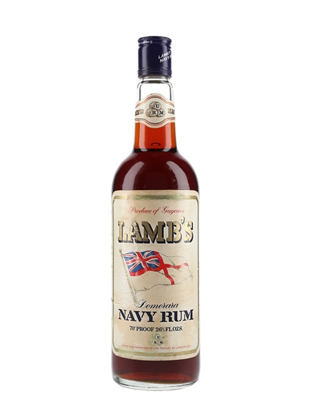 Lamb's Demerara Navy Rum Bottled 1970s 75.7cl / 40%