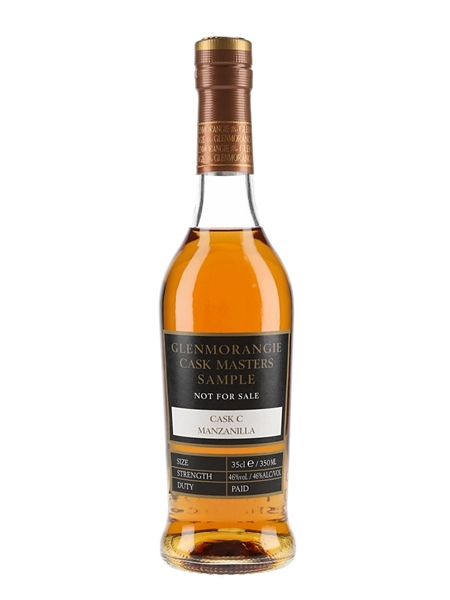 Glenmorangie Cask Masters C Manzanilla Sample US Import - Trade Sample 35cl / 46%