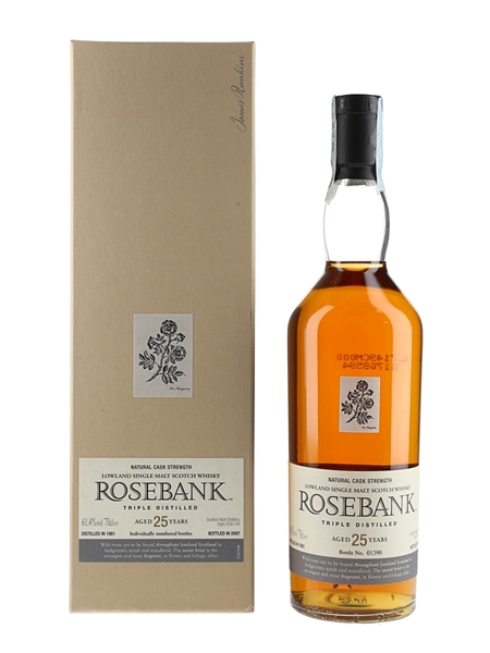 Rosebank 1981 25 Year Old Special Releases 2007 70cl / 61.4%