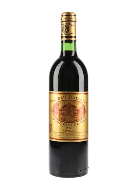 1982 Chateau Batailley Pauillac - Cinquieme Cru Classe 75cl / 13%