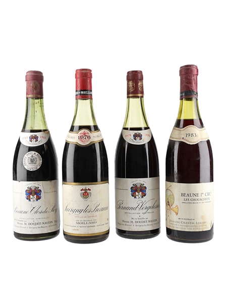 Assorted Mature Beaune: 1961, 1976, 1978 & 1983 Moillard, Doudet-Naudin & Chantal Lescure 4 x 73cl-75cl