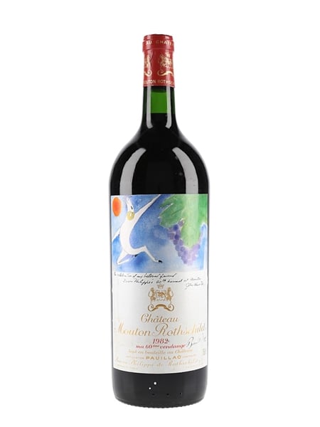 1982 Chateau Mouton Rothschild - Magnum Large Format - 100 Points 150cl