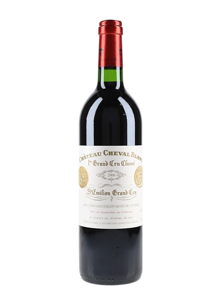 2000 Chateau Cheval Blanc - 100 Points Saint Emilion 1er Grand Cru Classe 75cl / 13.5%