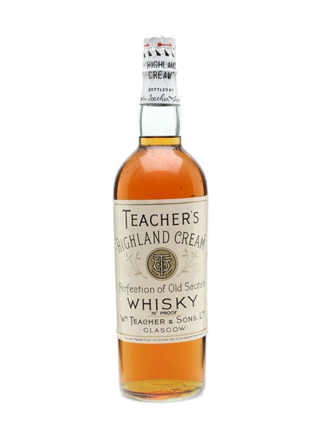 Teacher's Highland Cream Bottled 1960s 75cl / 40%