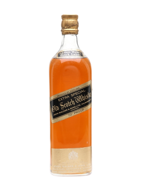 Johnnie Walker Black Label Bottled 1960s 75cl / 40%