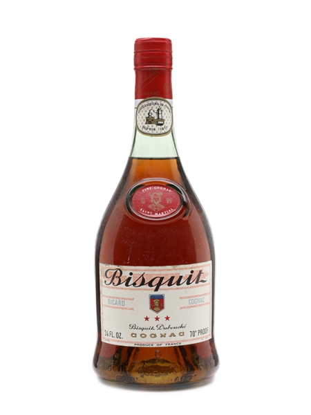 Bisquit 3 Star Cognac Bottled 1960s 68cl / 40%