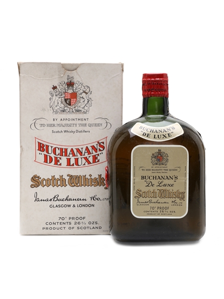 Buchanan's De Luxe Spring Cap Bottled 1960s 75cl / 40%