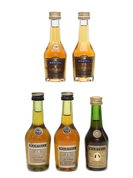 Martell Miniatures  5 x 4cl / 40%