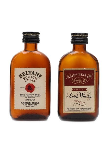 James Bell Miniatures Bottled 1960 - 1970s 2 x 5cl / 40%