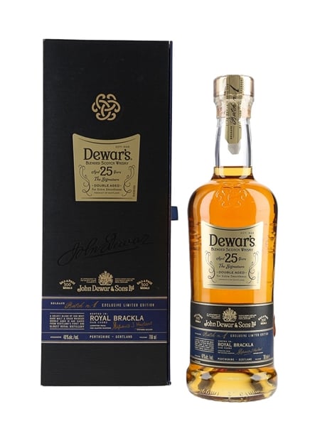 Dewars Signature 25 Year Old Royal Brackla Oak Casks 70cl / 40%