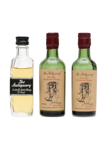 Antiquary De Luxe Bottled 1970s 3 x 5cl / 40%