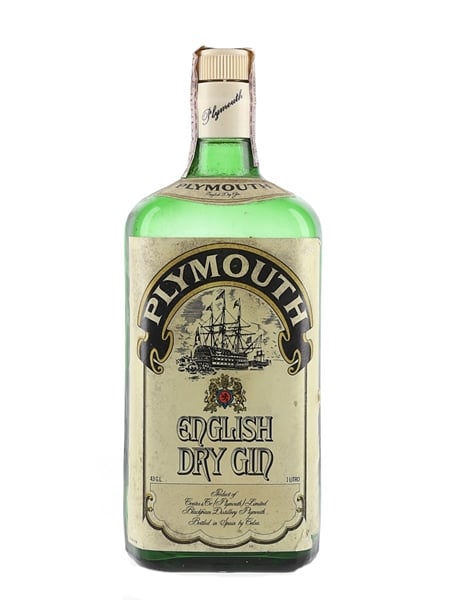 Plymouth English Dry Gin Bottled 1970s - Celsa 100cl / 43%