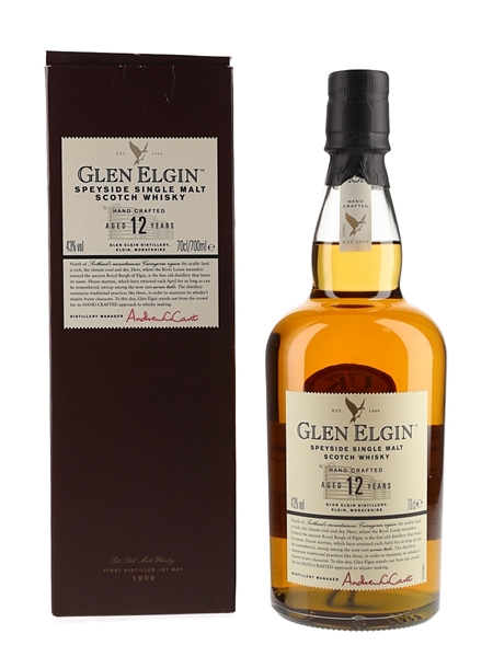 Glen Elgin 12 Year Old  70cl / 43%