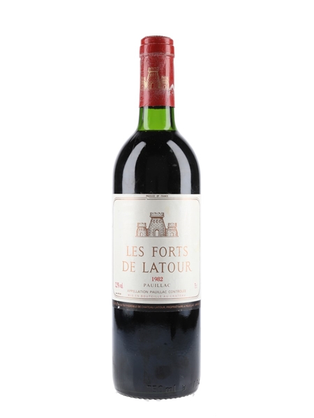 1982 Les Forts De Latour Second Wine Of Chateau Latour 75cl / 12.5%