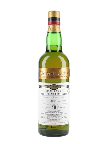 Port Ellen 1982 19 Year Old The Old Malt Cask Bottled 2001 - Douglas Laing 70cl / 50%