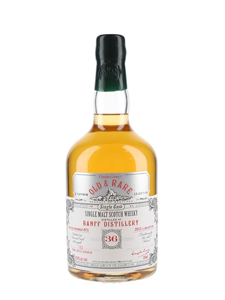 Banff 1975 36 Year Old Bottled 2012 - Old & Rare Platinum Selection 70cl / 41.8%