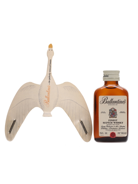 Ballantine's With Paper Goose Guard Bottled 1950s 4.7cl / 40%