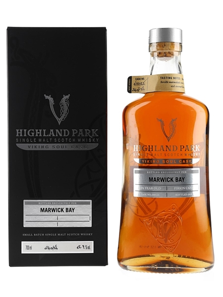 Highland Park 12.5 Year Old Cask No.500125 Bottled 2019 - Marwick Bay 70cl / 56.9%