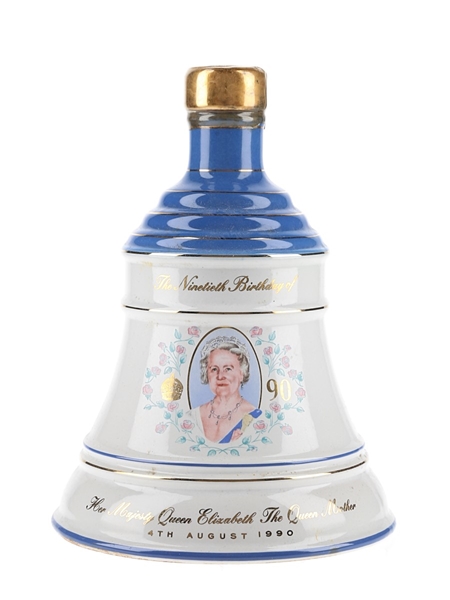 Bell's Ceramic Decanter The Queen Mother's 90th Birthday 75cl / 43%