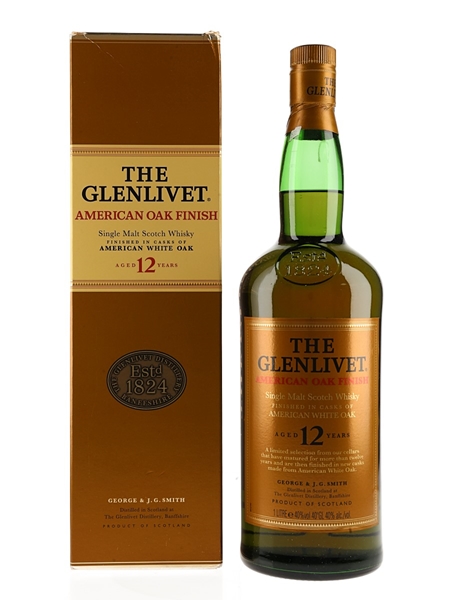 Glenlivet 12 Year Old American Oak Finish Bottled 2000s 100cl / 40%