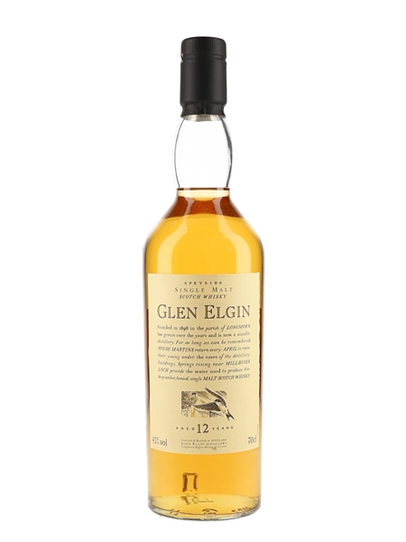 Glen Elgin 12 Year Old Flora & Fauna 70cl / 43%