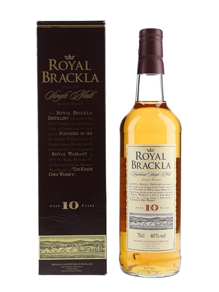 Royal Brackla 10 Year Old  70cl / 40%