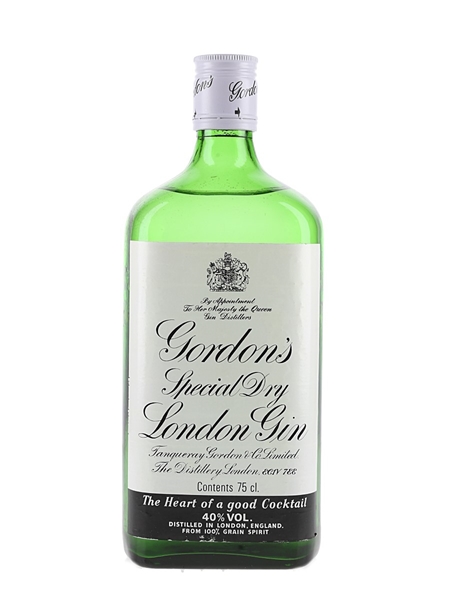 Gordon's Special Dry London Gin Bottled 1980s 75cl / 40%