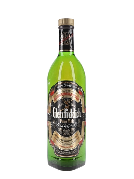 Glenfiddich 8 Year Old Pure Malt Bottled 1980s 75cl / 40%