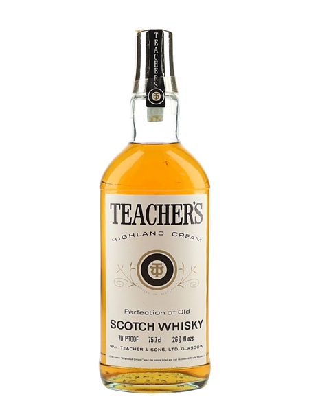 Teacher's Highland Cream Bottled 1970s-1980s 75.7cl / 40%