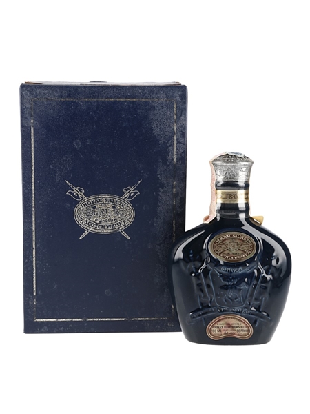 Royal Salute 21 Year Old Bottled 1980s- Seagram Italia 20cl / 40%