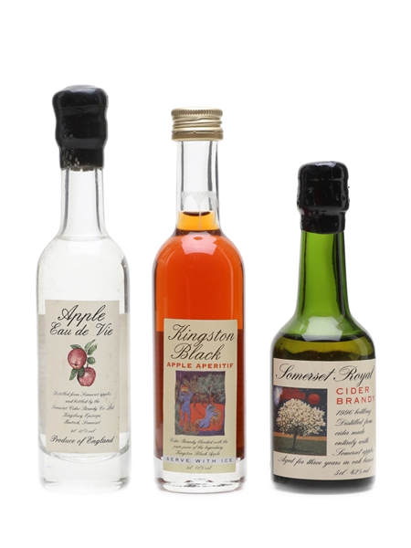 English Apple Spirits & Liqueurs Miniatures 3 x 5cl