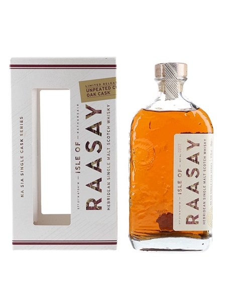 Isle Of Raasay Na Sia Single Cask Series Unpeated Chinkapin Oak Cask 70cl / 61.9%