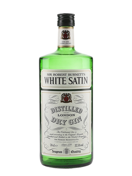 Sir Robert Burnett's White Satin Gin Bottled 1990s 70cl / 37.5%