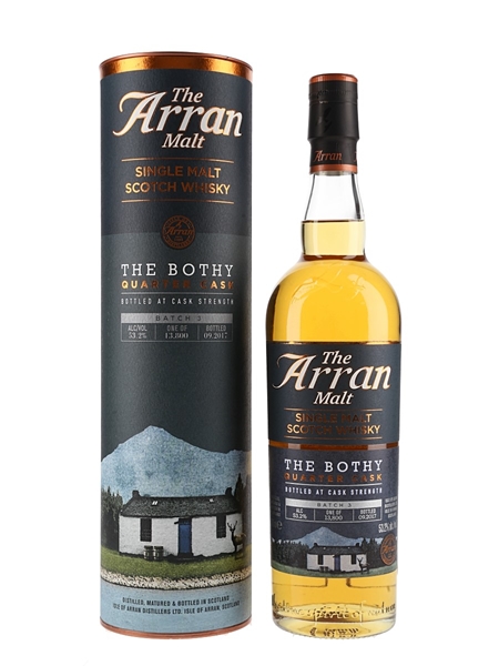 Arran The Bothy Quarter Cask Bottled 2017 - Batch 3 70cl / 53.2%