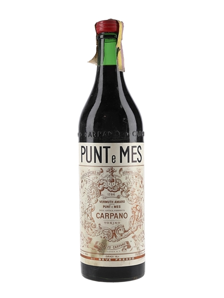 Carpano Punt E Mes Bottled 1960s 100cl / 16.5%