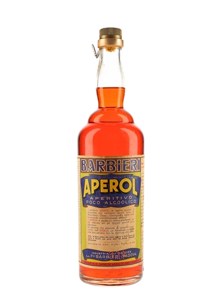 Aperol Barbieri Bottled 1950s 100cl / 11%