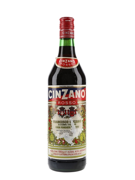 Cinzano Rosso Vermouth Bottled 1980s 100cl / 16.5%