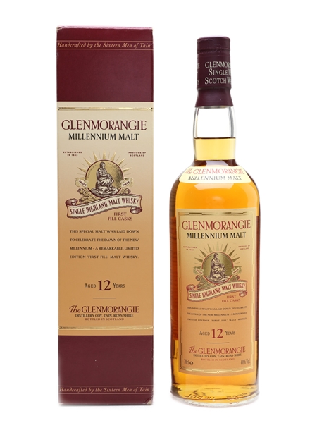 Glenmorangie 12 Year Old Millennium Malt 70cl / 40%