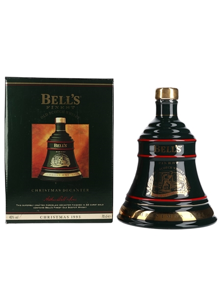 Bell's Christmas 1993 Ceramic Decanter The Maltman's Art 70cl / 40%