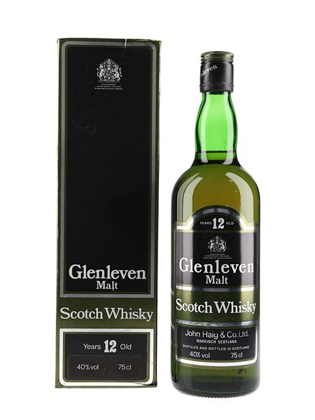 Glenleven 12 Year Old Bottled 1980s - John Haig & Co 75cl / 40%