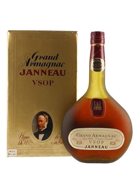 Janneau VSOP Grand Armagnac Bottled 1980s 68cl / 40%