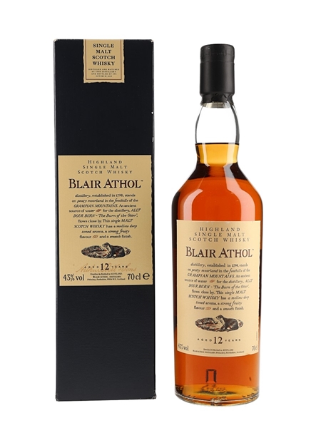 Blair Athol 12 Year Old Flora & Fauna 70cl / 43%