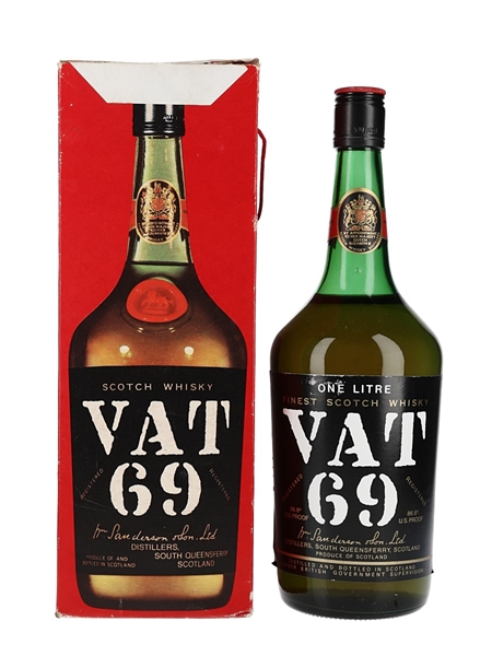 Vat 69 Bottled 1970s - Duty Free 100cl / 43.4%