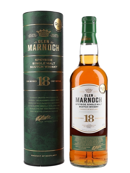 Glen Marnoch 18 Year Old  70cl / 40%