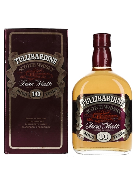 Tullibardine 10 Year Old Pure Malt Bottled 1980s 75cl / 40%